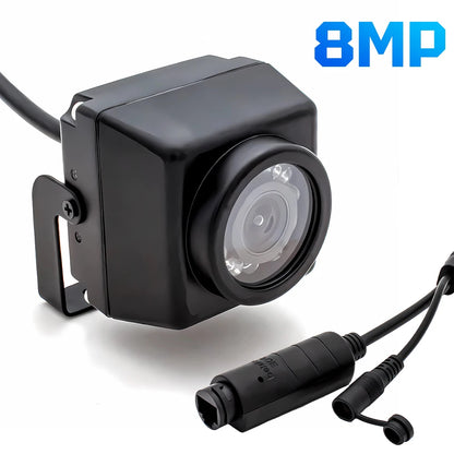 WGWK 4K Mini IP67 Waterproof POE IP Camera 3/4/5/8MP Night Vision Webcam Onvif H.265 Outdoor Motion Detection Security Camera