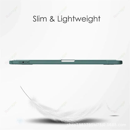 With Pencil Holder Case for IPad A16 Air11 M2 M3 2025 2024 iPad Air5 Air4 Gen IPad Pro11 M4 M2 10th 9th 8 7 10.2'' Air3 10.5 9.7