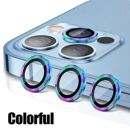 3Pcs Metal Camera Lens Protection For iPhone 16 15 14 13 Plus Pro Max Lens Glass For iPhone 15 14 PM 13 Mini Camera Ring Cover