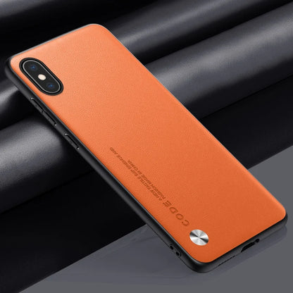 Luxury PU Leather Case For iPhone X XS Back Cover Silicone Shockproof Full Protection Phone Case For iPhone X S iPhone X iPhone