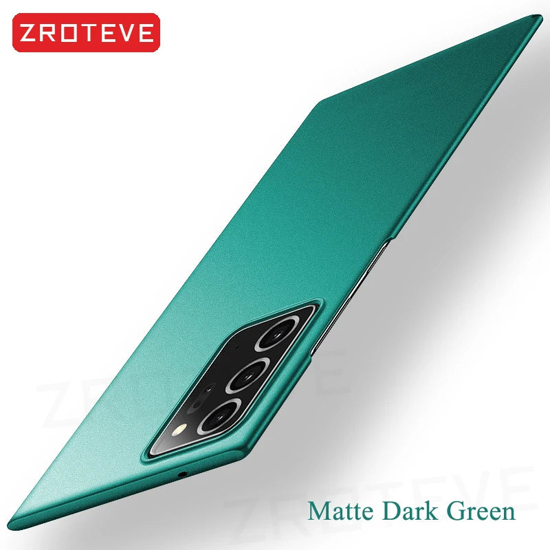 Note20 Ultra Case Zroteve Slim Hard PC Matte Cover For Samsung Galaxy Note 20 9 10 S10 E S20 S21 FE S22 S23 S24 S25 Plus Cases