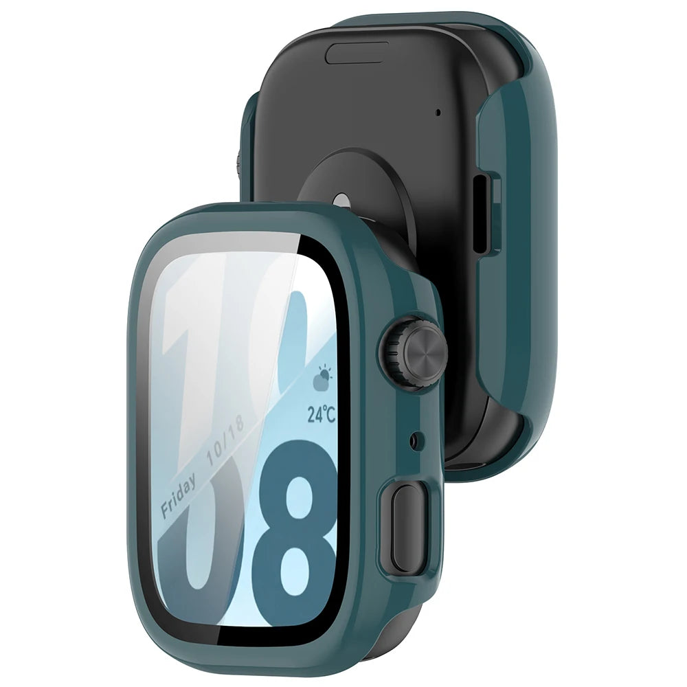 PC + Tempered Glass Case for Honor Watch X5i Smart Watch Strap Protective Cover Bumper For Honor Watch X5i Screen Protector