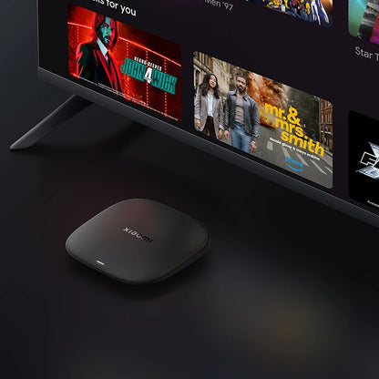 Global Version Xiaomi Mi TV Box S 3rd Gen Bluetooth 5.2 4K UHD Wifi6 2GB 32GB Google TV Google Assistant Smart Media Control