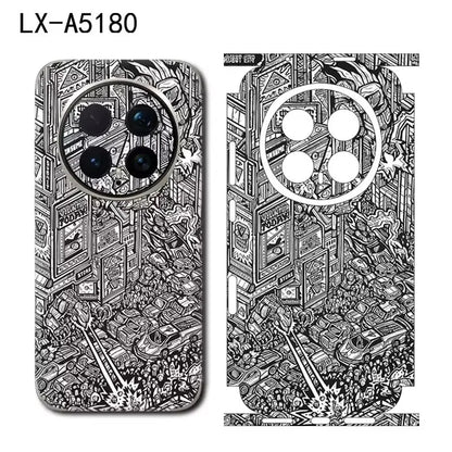 Skin Sticker for Honor Magic 8 7 6 Pro 8Pro Air 8RSR Decals Back Film Cover Screen Protector Wrap Ultra Thin Sticker