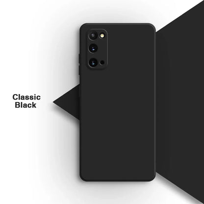 Original Phone Case for Samsung Galaxy S20 Plus Ultra FE S20+ S20Plus S20Ultra S20FE 5G Soft Liquid Silicone Back Cover Carcasas