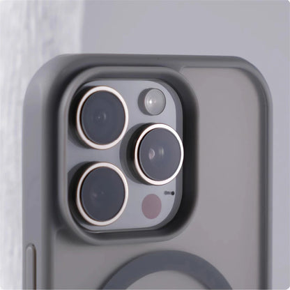 Invisible Metal Stand Magnetic Bumper Case For iPhone 17 16 Pro Max 15 14 Plus 13 For MagSafe Wireless Charge Shockproof Cover