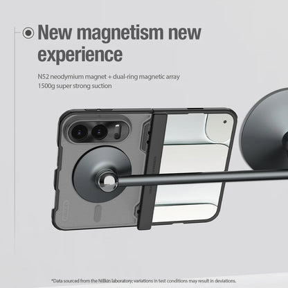 Nillkin For iPhone Duo Cases For MagSafe Matte Shield Fold Magnetic Slim Shockproof Bumper Lens Protection Cover For iPhone Fold