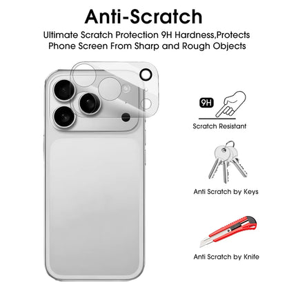 1-4Pcs For Apple iPhone 17 Air Pro Max Camera Lens Screen Protector For Apple IPhone17Pro Max Air Scratch-proof Protective Film