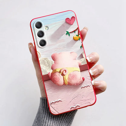 Mobilie Phone Case For Samsung Galaxy Note10 Cute Cartoon Soft Silicone Back Cover For Samsung Galaxy Note 10 Phone Case Bumpers