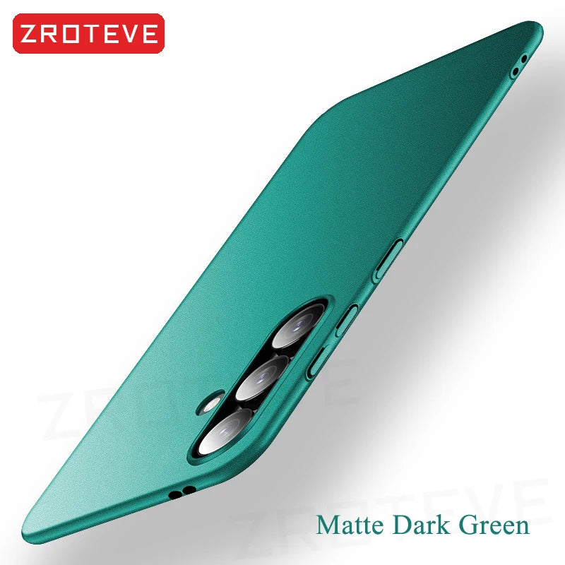 For Samsung S25 Case ZROTEVE Slim Matte Hard PC Cover For Samsung Galaxy S24 S23 Ultra S22 Plus S20 S21 FE S10 S10e Phone Cases