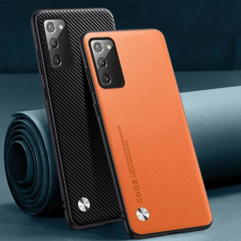 Case For Samsung Galaxy Note 20 Ultra Protective Cover Luxury Leather Phone Case For Samsung Note 20 Ultra 5G Silicone Coque