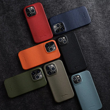 Melkco Genuine Cowhide Leather Case for iPhone 16 15 14 13 12 11 Pro Max XS X 12mini 13mini Premium Real Leather Phone Cover