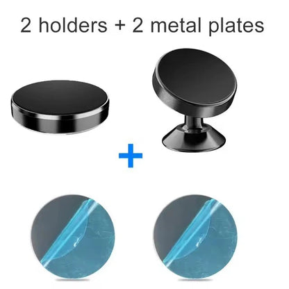 Magnetic Car Phone Holder Magnet Mount Mobile Cell Phone Stand GPS Support For iPhone 14 13 12 Pro Xiaomi Huawei Samsung Oneplus