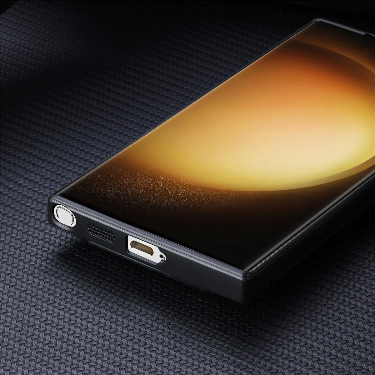Carbon Fiber Style PU Leather for Magsafe Case for Samsung Galaxy S26 S24 S25 Ultra S22 Plus S21 S23 FE A57 A55 A56 Cover LM2