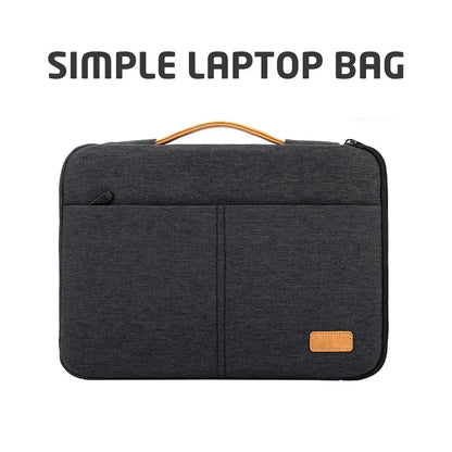 Protective Laptop Sleeve Case for 13.3 14.2 15 15.6 Inch New MacBook Pro M3 Max M2 M1 Slim Carrying Laptop Bag Men Women