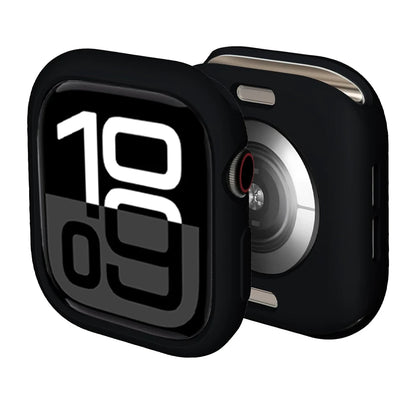 Soft Silicone Case for Apple Watch Band 46mm 45 44 42mm 41 40mm Accessories Protectector iWatch Series SE 12 11 10 9 8 7 6 Cover