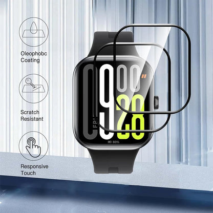 Screen Protector for Xiaomi Redmi Watch 5 Curved Screen Protector Redmi Watch 5 Ultra-HD Full Coverage Protective Accessories