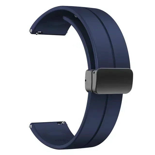 Magnetic Folding Buckle Band for MEVADEN Y22 SmartWatch Silicone Strap for MEVADEN Y22 Watchband Bracelet