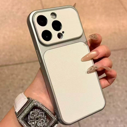 Luxury Lychee Grain Shockproof Phone Case For iPhone 17 16 15 14 13 12 11 Pro Max Plus 16E 17E Soft TPU Cortex Bumper Back Cover