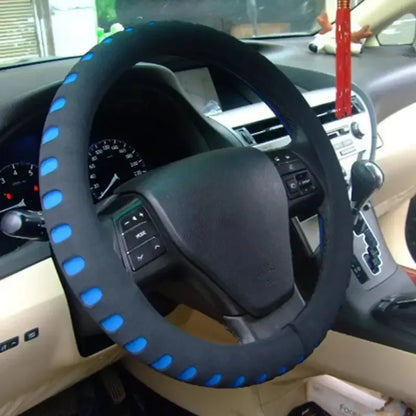 Car Steering Wheel Cover 5 Colors New EVA Punching Universal Car Steering Wheel Cover Diameter 38cm Automotive Sup
