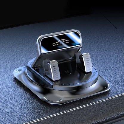2026 New Car Phone Mount Anti Slip Silicone Dashboard Phone Holder 360-Degree Free Rotation Universal Head-Up Navigation Holder