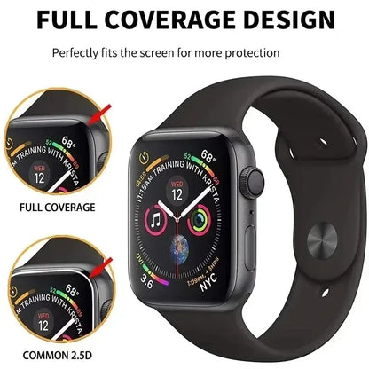 Screen Protector for Apple Watch 10 9 7 6 SE 5 8 40MM 41 42MM 44MM 45MM 38MM Ceramic Film for IWatch series Ultra 49MM Not Glass