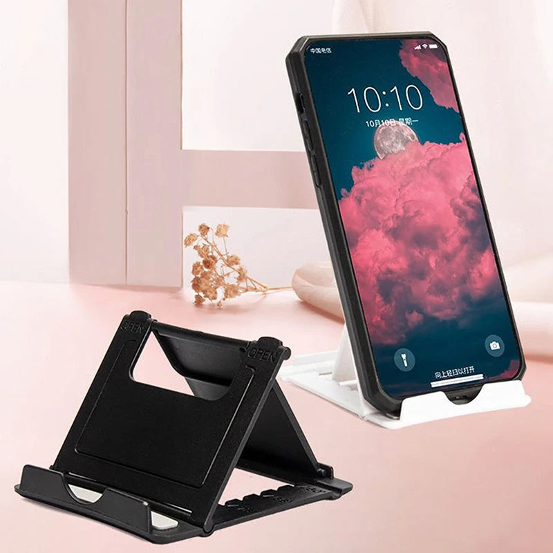 Portable Phone Lazy Holder Multi-angle Adjust Universal Foldable Mobile Phone Tablet Desk Stand