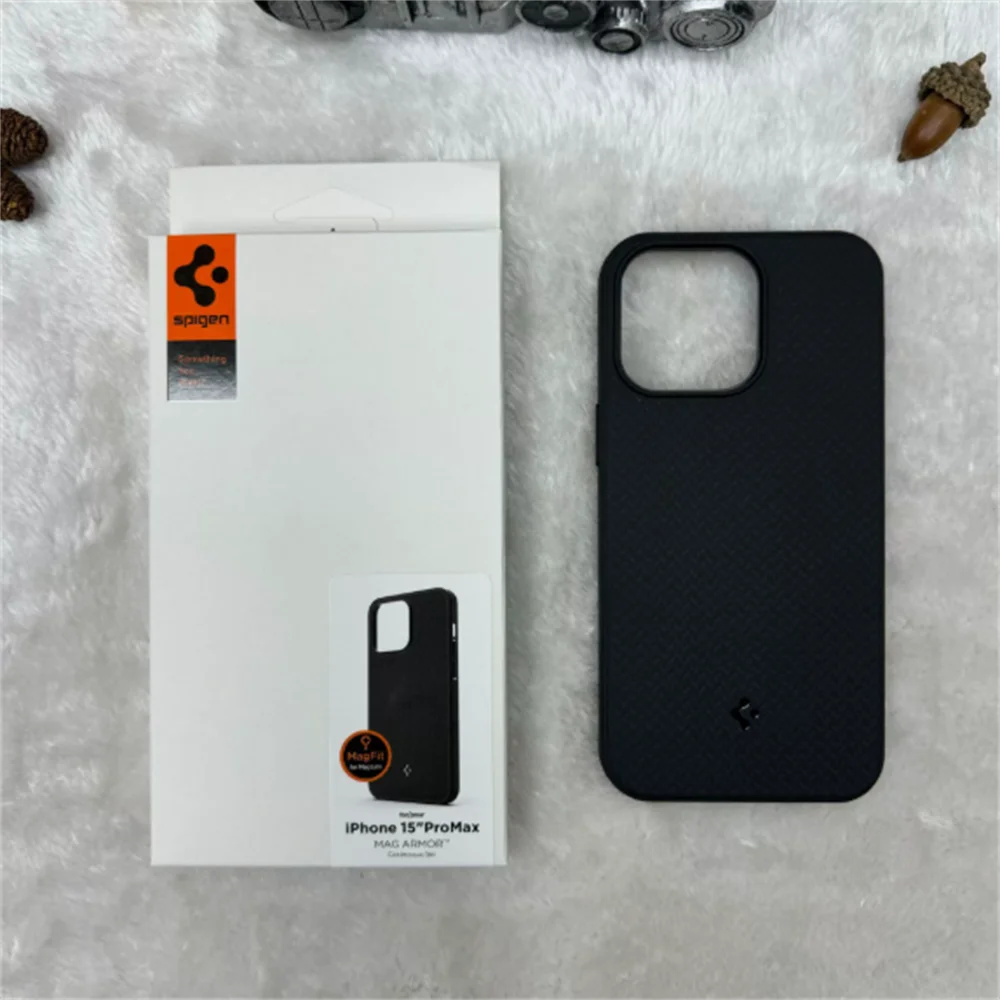 Spigen For iPhone 18 17 Pro Max 16 Plus 15 14 13 12 Pro Max Air Soft Case For Magsafe Magnetic Wireless Charge Shockproof Cover