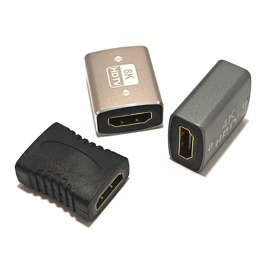 HDMI Female to Female Extender Signal Repeater 40m HDMI Signal Amplifier Adapter With Supports 4K 8K 1080P