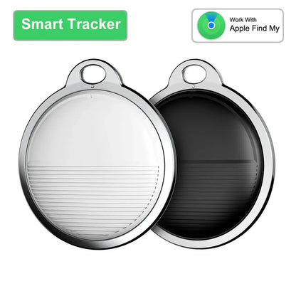 Mini GPS Tracker Work with Apple System Find My App Tag Wallet Finder Bike Bag Loss Tracker Smart Bluetooth Locator