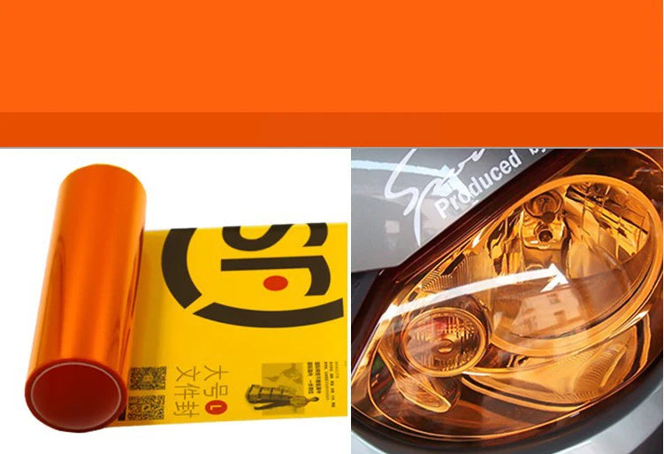 30x60cm PVC Car Headlight Lamp Film Fog Lamp Taillight Sticker Vinyl Film Sticker Auto Lamp Styling Wrap Film Car Accessories
