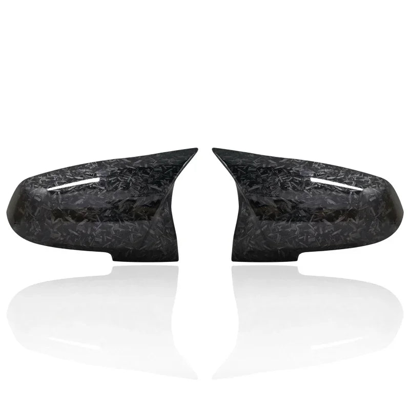 For BMW 1 2 3 4 Series F20 F30 F31 F32 F34 F36 E84 2014 -2018 1Pair Side Rearview Wing Mirror Cover Caps ABS Gloss Black