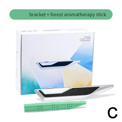 For BMW Natural Air Car Air Freshener Car Air Outlet Aromatherapy Bracket Car Fragrance Stick Solid Fragrance Cream