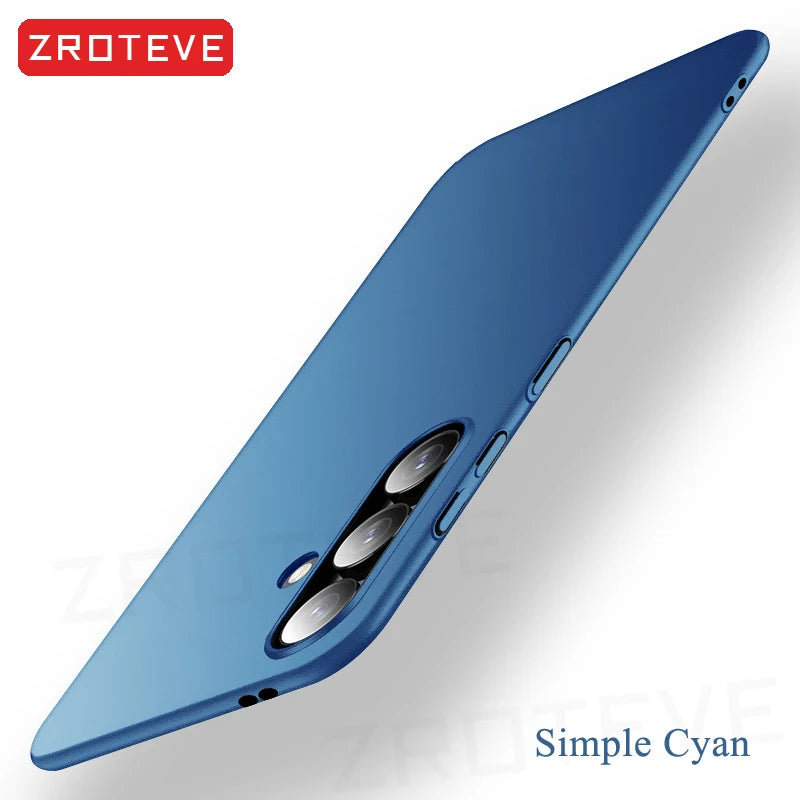S24 Case Zroteve Slim Hard PC Matte Cover For Samsung Galaxy S24 Ultra S25 Edge S22 S26 Plus S20 S21 S23 FE S24+ Phone Cases