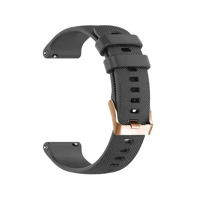 18 20mm Sport Watch Bracelet For Garmin Vivoactive4S 3S 2 3 Venu 3S 2S 2 Plus Strap Forerunner 255S 265S 645 245 PU Leather Band