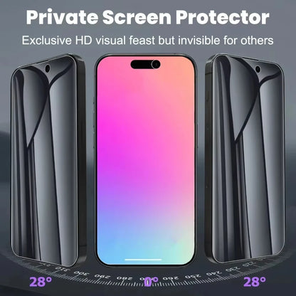 1-4PCS Anti-Spy Hydrogel Film For iPhone 16 Pro 17 15 18 Pro Max XR Air 16 13 12 11 14 XS Max X 14 Plus Screen Protector Privacy
