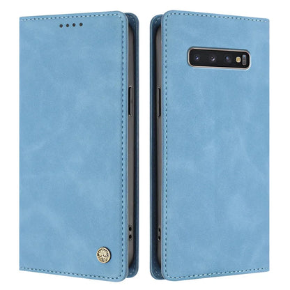 S10+ Luxury Wallet Flip Cover Phone Case For Samsung Galaxy S10E S10 Plus Lite G973F Magnetic Shockproof Leather Cases Fundas