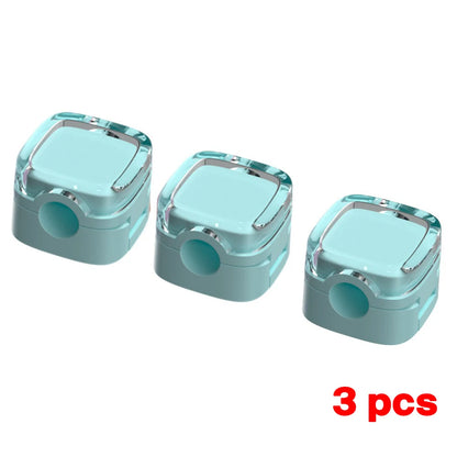 1/3/6PCS Magnetic Cable Organizer Cables Clips Adjustable Cord Holder Under Desk Cable Management Wire Keeper Organizer Holder