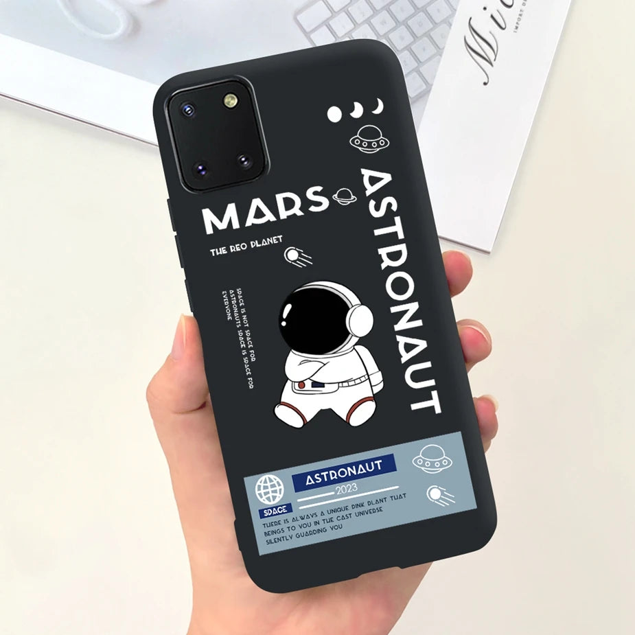 For Samsung Galaxy Note10 Lite Case SM-N770F 6.7'' Popular Candy Painted Cover Soft TPU Phone Case For Samsung Note 10 Lite Bags