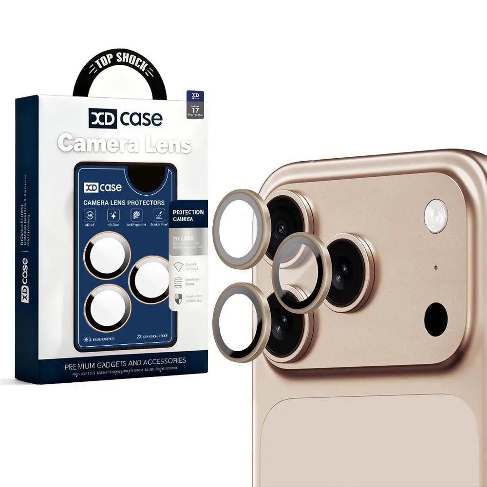 XDcase AF + AR Hawkeye Camera Lens Protector For iPhone 17 Pro Max / 17 Pro Lens Protective Film with Alignment Tool