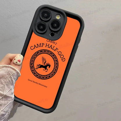 P-Percy J-Jackson Poseidon Camp Phone Case For iPhone 11 12 13 14 15 16 17 Pro Max Plus Shockproof Protecti Case
