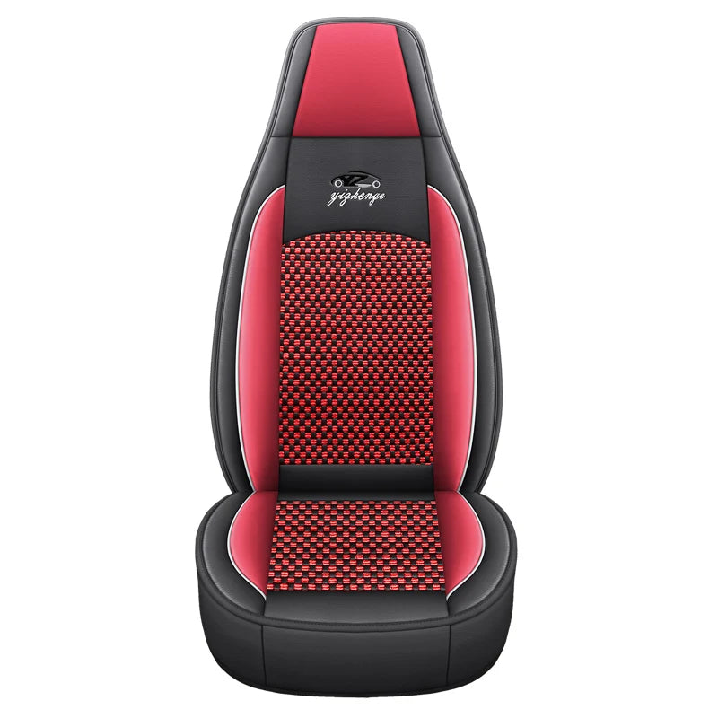 Car Seat Cover 5 Full Set Universal Seat Covers for Nissan X Trail T32 Jetta A4 Skoda Rapid Superb 3 Cars Waterproof PU Leather