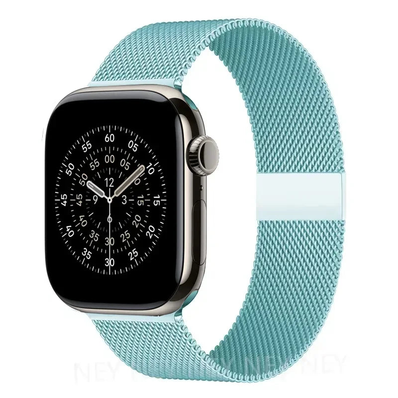 Milanese loop strap For Apple Watch band 11 46mm 44mm 40mm 41mm 42mm 45mm bracelet iwatch series 10 8 7 6 5 4 SE 9 Ultra 3 49mm