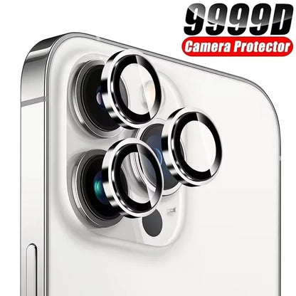 3Pcs Metal Camera Lens Protection For iPhone 16 15 14 13 Plus Pro Max Lens Glass For iPhone 15 14 PM 13 Mini Camera Ring Cover