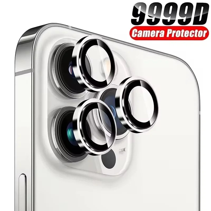 3Pcs Metal Camera Lens Protection For iPhone 16 15 14 13 Plus Pro Max Lens Glass For iPhone 15 14 PM 13 Mini Camera Ring Cover