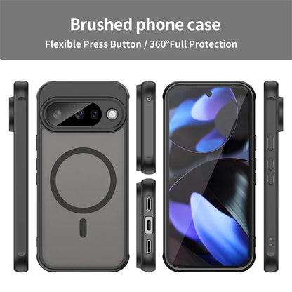 Translucent Matte Magnetic Case For Google Pixel 10 11 Pro XL 6 7 8 9 Pro XL A 11A 10A 9A 8A 7A For Magsafe Mac Safe Phone Cover