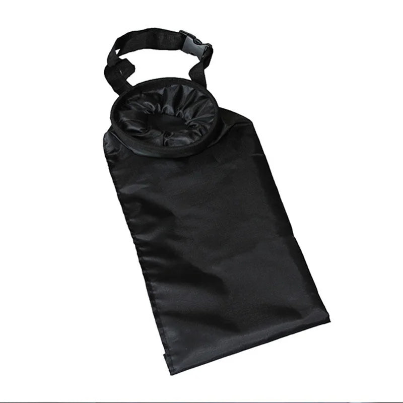 Foldable Car-Mounted Trash Can Multi-Functional Hanging Storage Bucket for Easy Car Access with Garbage Bag Included