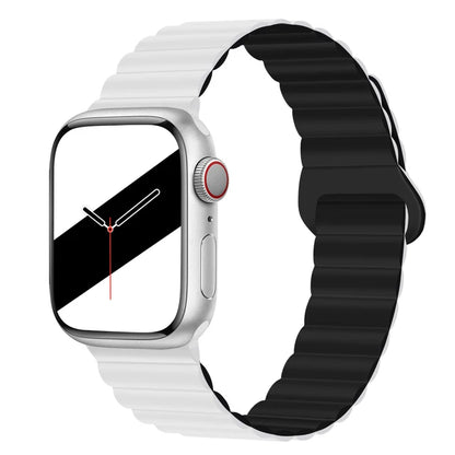 Magnetic Strap For Apple Watch Band 46mm 45mm 49mm 40mm 42mm 41mm Silicone Sport Bracelet iWatch Series Ultra 10 9 6 7 8 SE 44mm