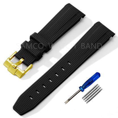 Silicone Strap for MoonSwatch Watch 20mm Rubber Replacement Band for Omega X Swatch Speedmaster Watch Bands