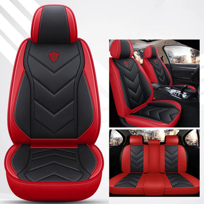 Leather Car Seat Covers For Fiat Toro Bravo Freemont 500 Argo Seat Leon Ibiza Arona BMW E39 Auto Interior Accesorios Waterproof